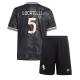 Maillot de foot Juventus Manuel Locatelli #5 Troisième vêtements enfant 2025-26 Manches Courtes (+ pantalon court)